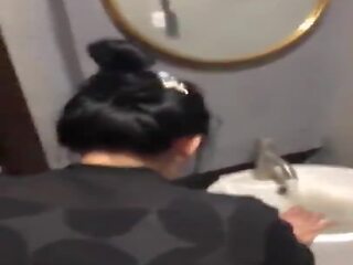 Easy Japanese young lady just Fucked in Airport Bathroom: X rated movie 53 | xHamster