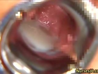 Японська медсестра манда висмоктування сперми
