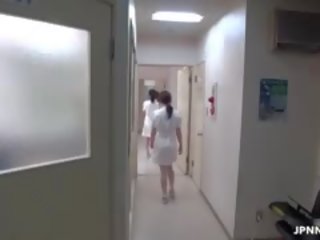 Японська медсестра отримує зіпсована з a хтивий part6
